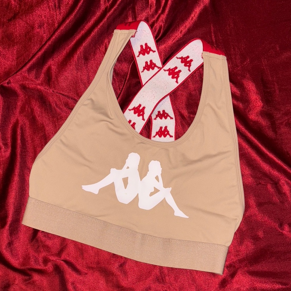 Kappa 222 Banda Camyl Red Fragola Sports Bra